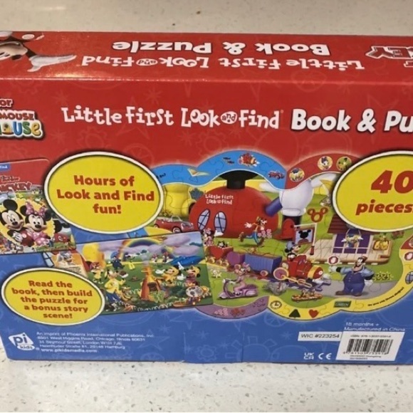 Disney Other - Disney Junior Mickey Mouse Clubhouse: Little First Look and Find Book an…